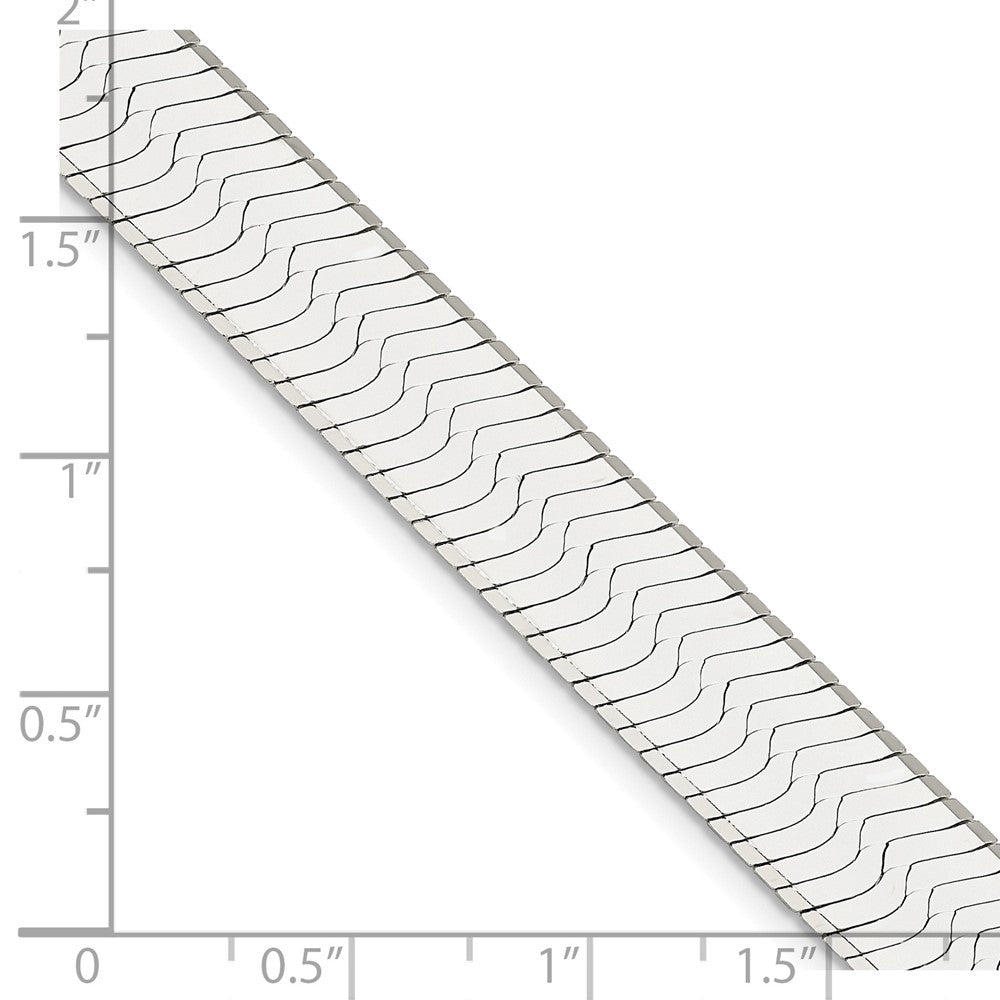 FJC Finejewelers 925 Sterling Silver Magic Herringbone Chain 20 Inches x 10.5 mm