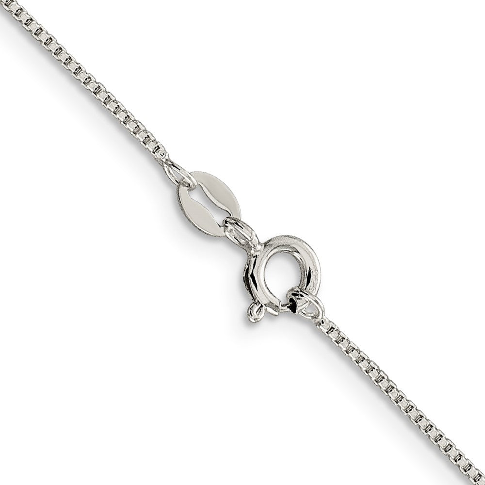 FJC Finejewelers 925 Sterling Silver Round Box Chain 30 Inches x 1 mm