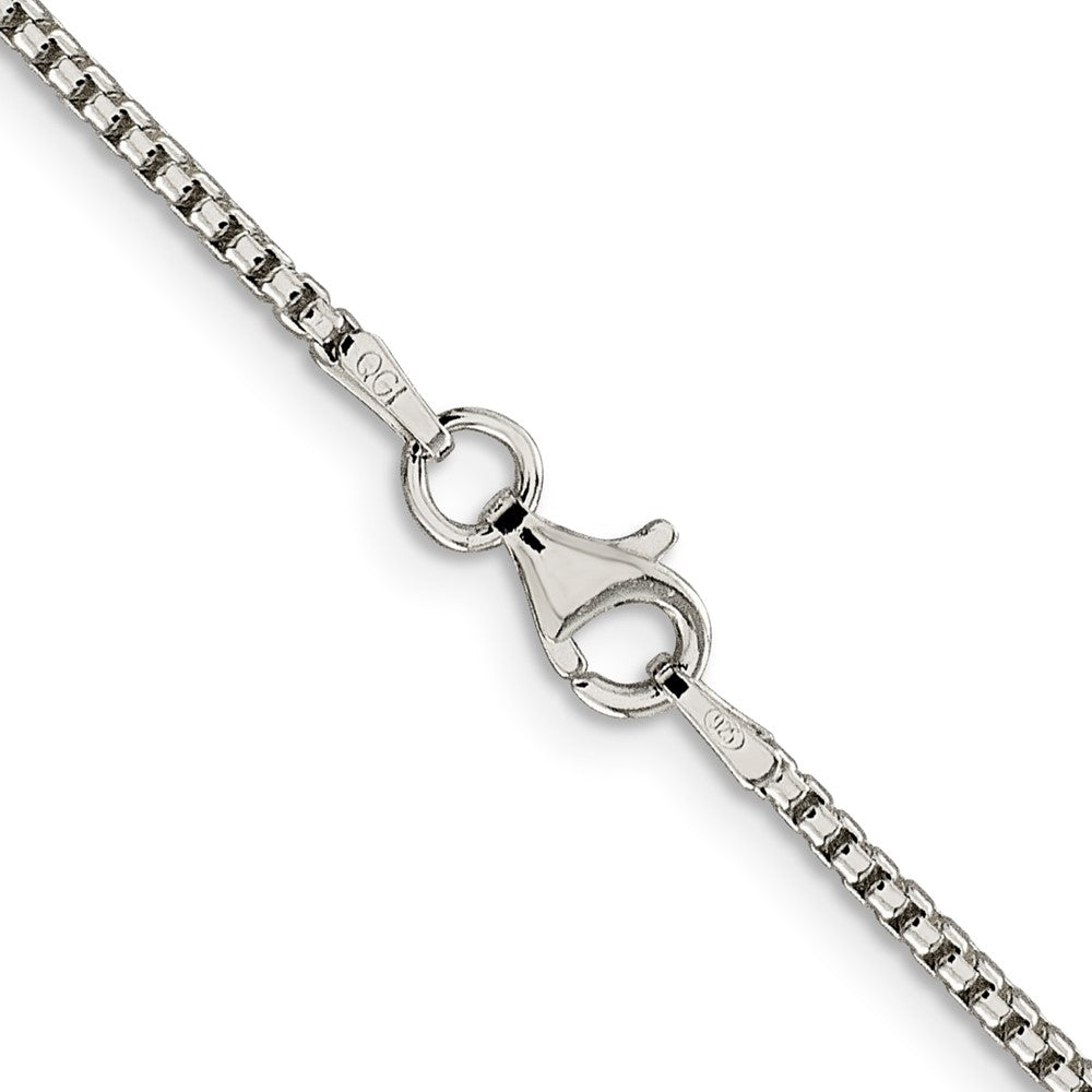 FJC Finejewelers 925 Sterling Silver Round Box Chain 30 Inches x 1.75 mm
