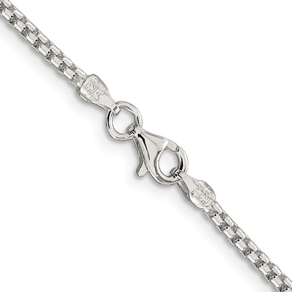 FJC Finejewelers 925 Sterling Silver Round Box Chain 30 Inches x 2 mm