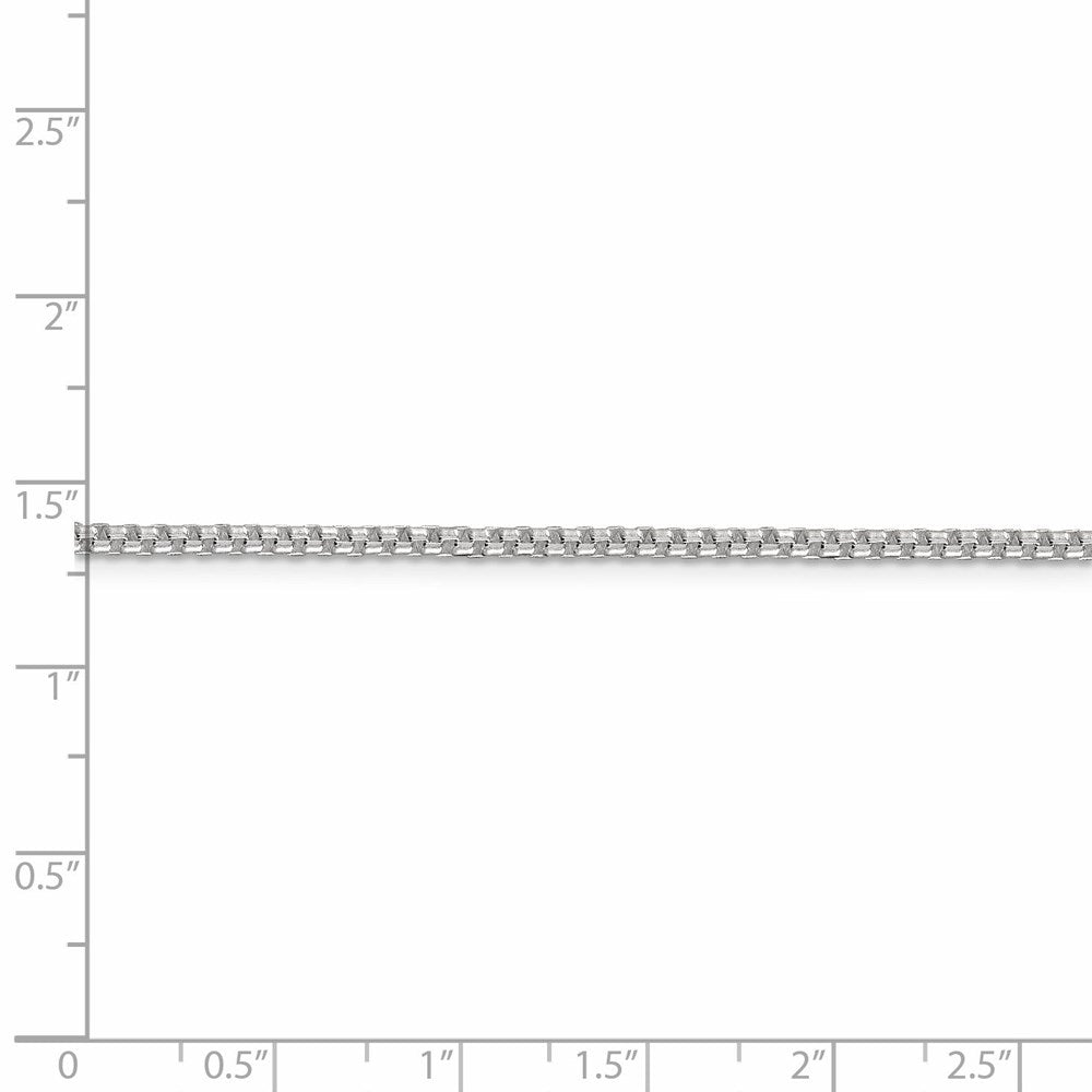FJC Finejewelers 925 Sterling Silver Round Box Chain 30 Inches x 2 mm