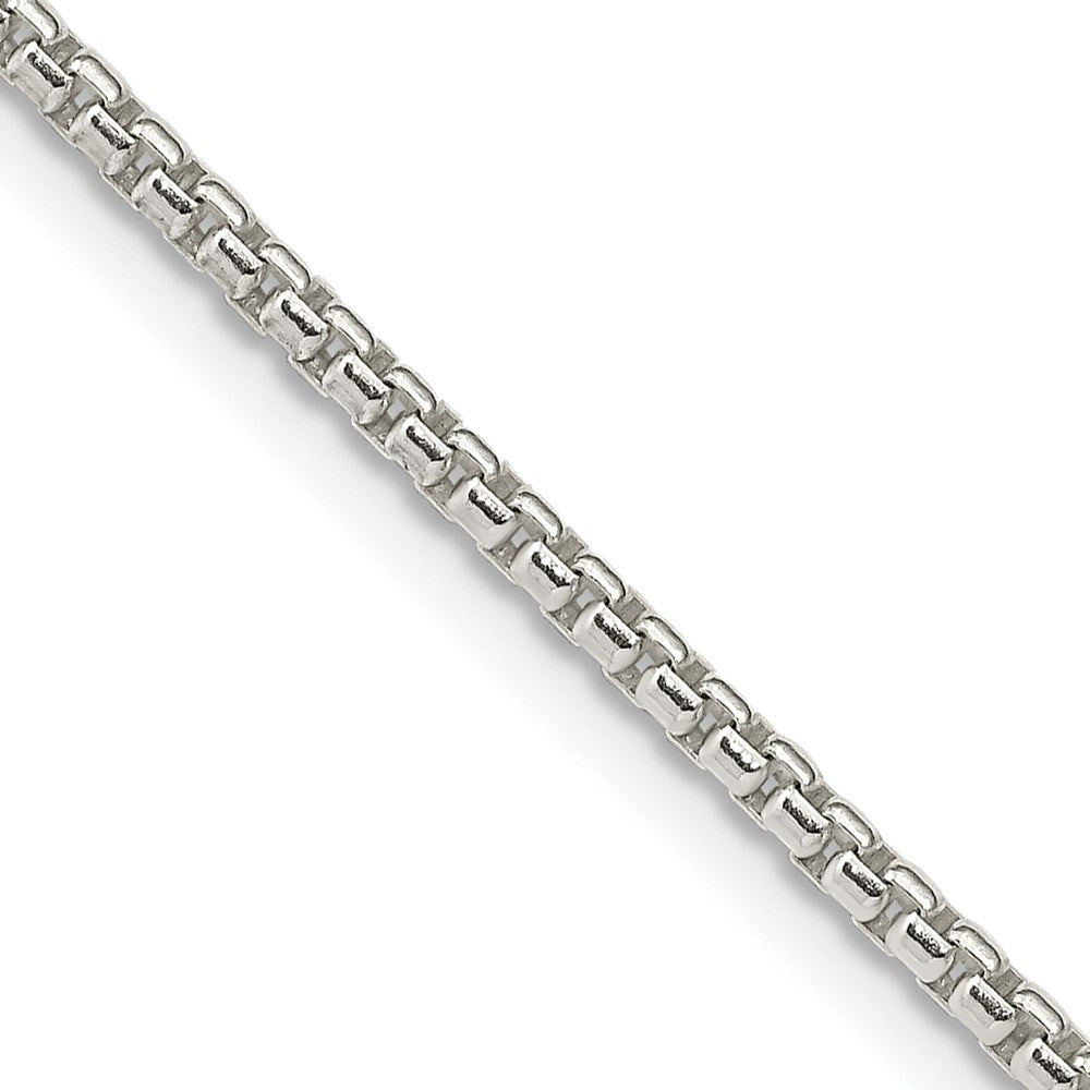 FJC Finejewelers 925 Sterling Silver Round Box Chain 30 Inches x 2 mm