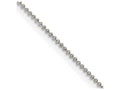 FJC Finejewelers 925 Sterling Silver Ball Beaded Chain 20 Inches x 1 mm