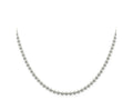 FJC Finejewelers 925 Sterling Silver Ball Beaded Chain 22 Inches x 4 mm
