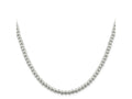 FJC Finejewelers 925 Sterling Silver Ball Beads on Box Chain 20 Inches x 5 mm