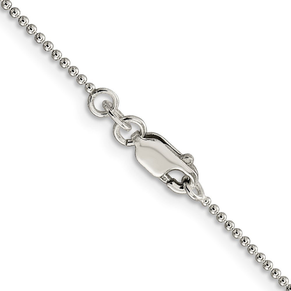 FJC Finejewelers 925 Sterling Silver Ball Beaded Chain 20 Inches x 1.25 mm