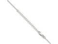 FJC Finejewelers 925 Sterling Silver Ball Beaded Chain with 2in ext. 18 Inches x 1.5 mm