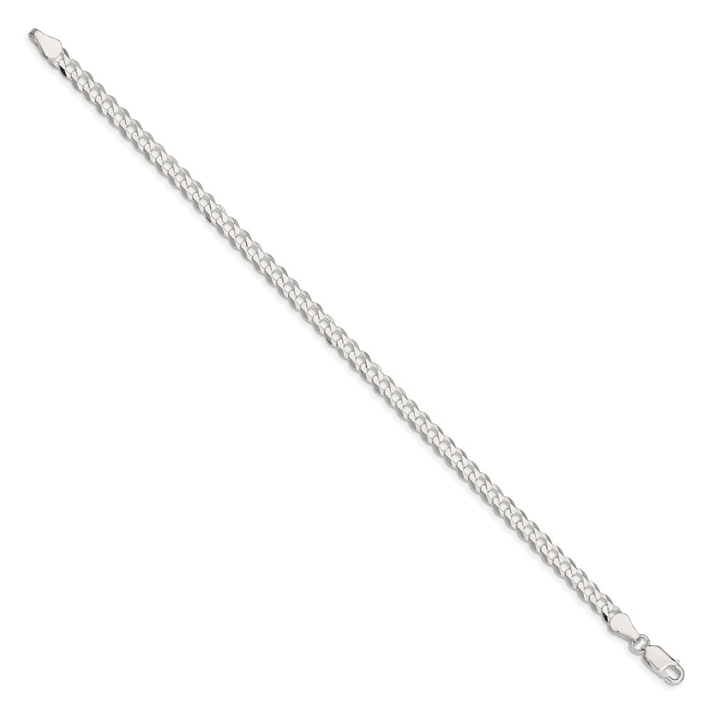 FJC Finejewelers 925 Sterling Silver Flat Curb Chain Bracelet 8 Inches x 4.5 mm