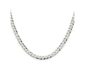 FJC Finejewelers 925 Sterling Silver Flat Curb Chain 18 Inches x 5.75 mm