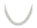 FJC Finejewelers 925 Sterling Silver Flat Curb Chain 30 Inches x 8 mm