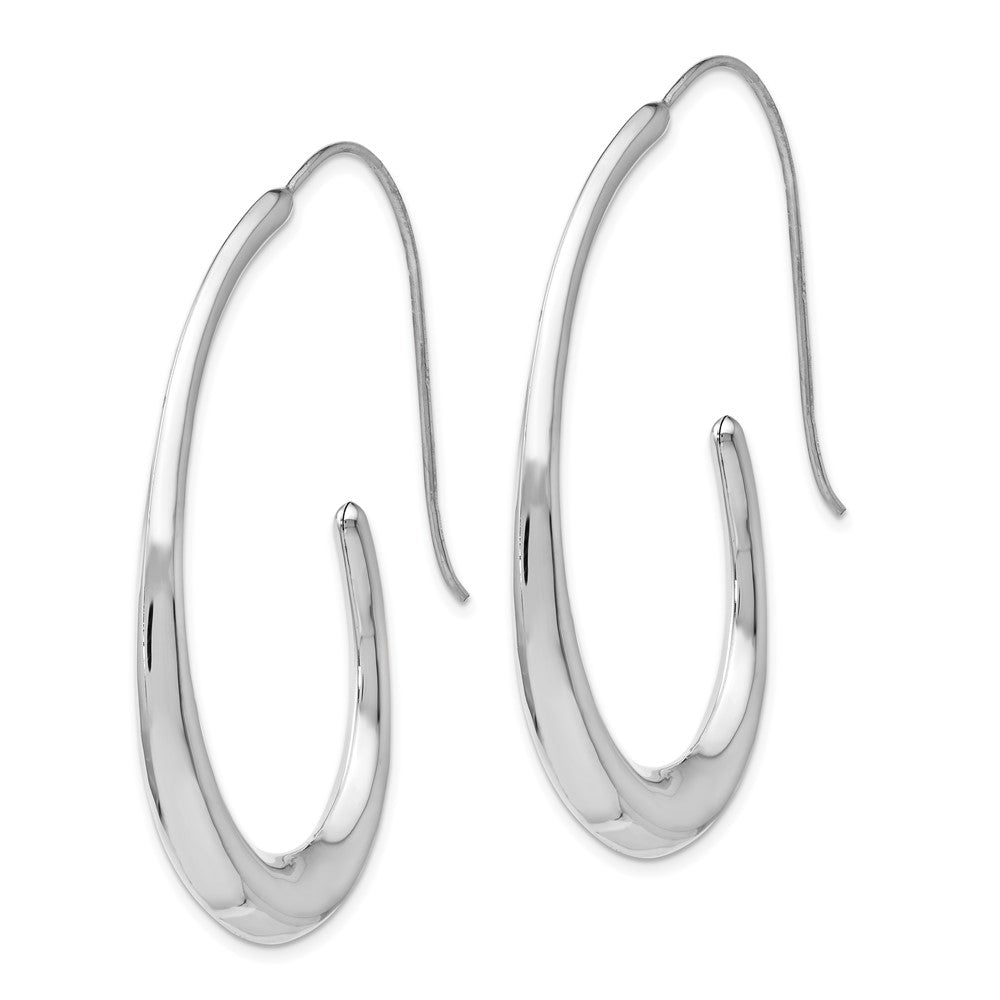FJC Finejewelers 925 Sterling Silver Dangle Polished Earrings 52 x 58 mm