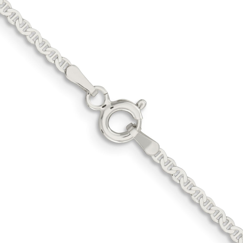 FJC Finejewelers 925 Sterling Silver Flat Anchor Chain 20 Inches x 1.85 mm