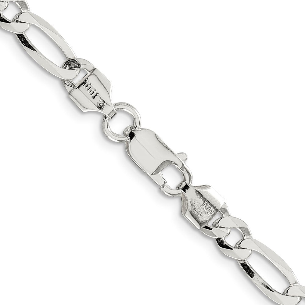 FJC Finejewelers 925 Sterling Silver Lightweight Flat Figaro Chain 20 Inches x 5.5 mm