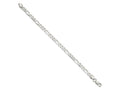 FJC Finejewelers 925 Sterling Silver Lightweight Flat Figaro Chain Bracelet 8 Inches x 5.5 mm