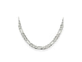 FJC Finejewelers 925 Sterling Silver 7.0mm Lightweight Flat Figaro Chain 18 Inches x 7.5 mm