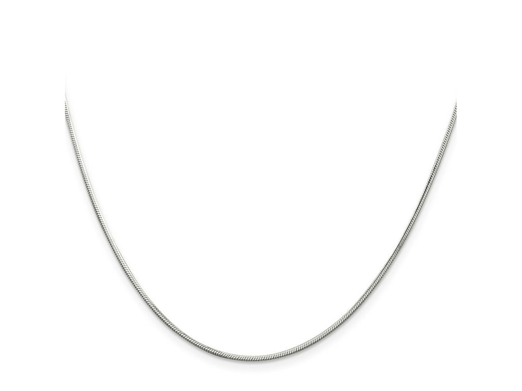 FJC Finejewelers 925 Sterling Silver Octagonal Snake Chain 20 Inches x 1.25 mm