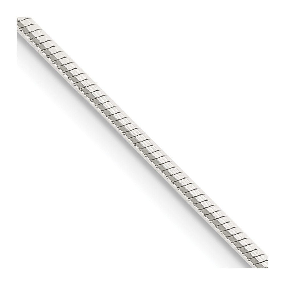 FJC Finejewelers 925 Sterling Silver Octagonal Snake Chain 30 Inches x 1.25 mm