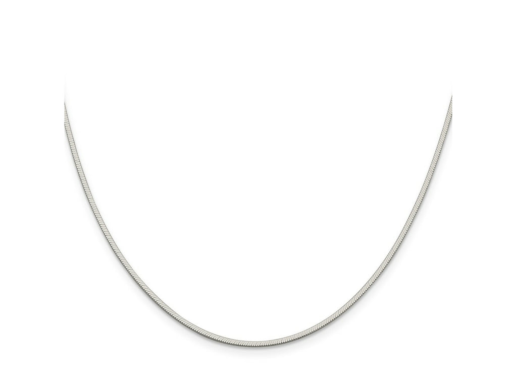 FJC Finejewelers 925 Sterling Silver 1.35mm Octagonal Snake Chain 24 Inches x 1.5 mm