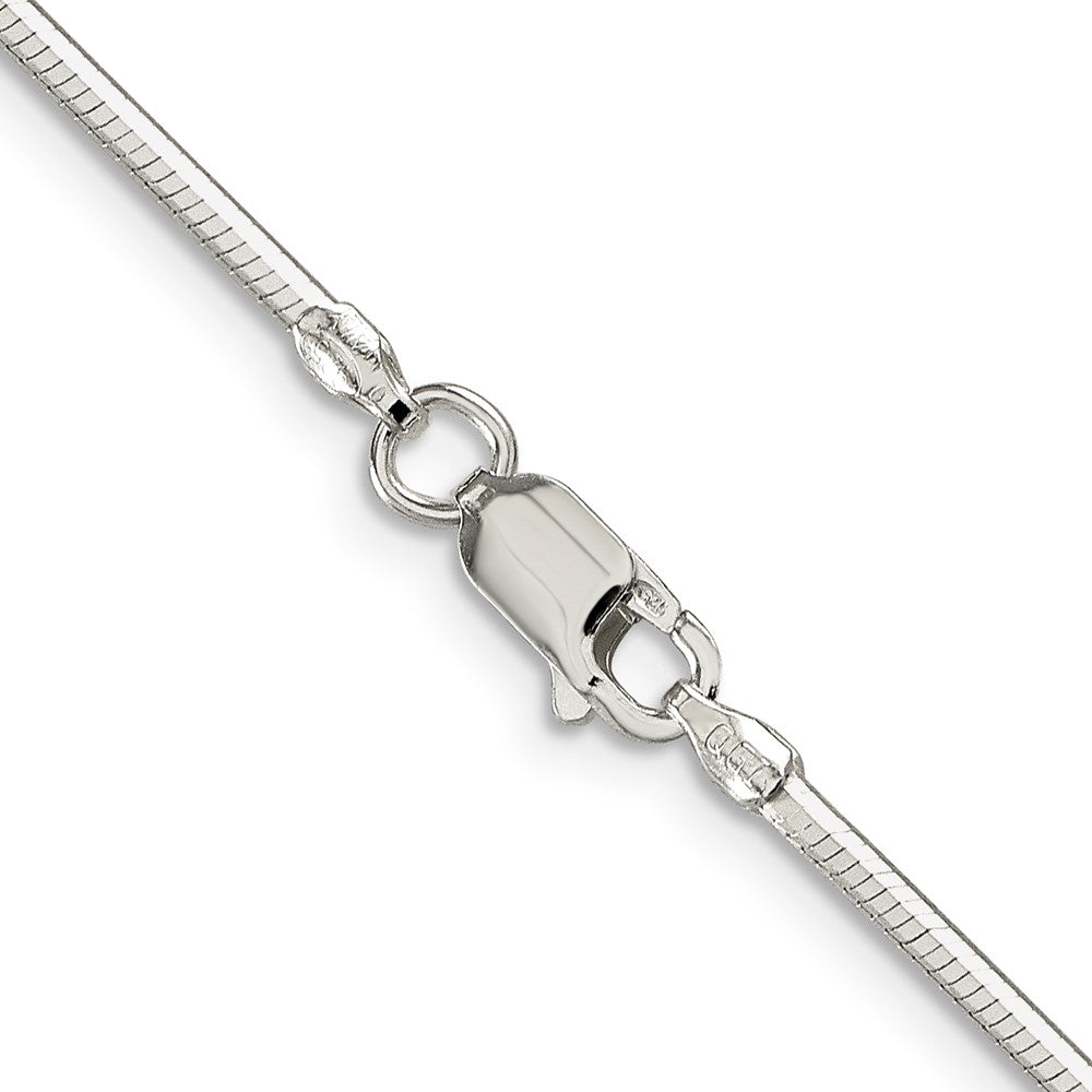 FJC Finejewelers 925 Sterling Silver Octagonal Snake Chain 30 Inches x 1.65 mm