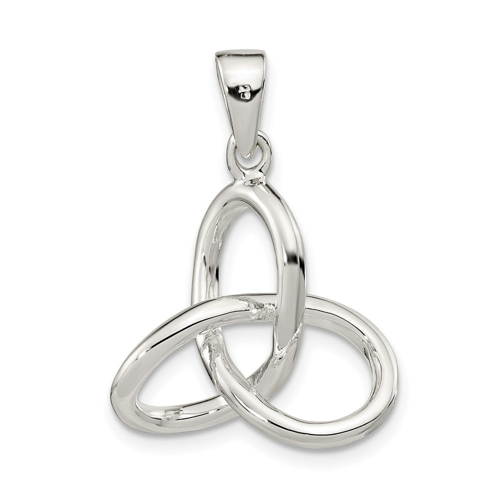 FJC Finejewelers 925 Sterling Silver Polished Infinity Triangle Charm 27 x 19 mm