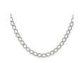 FJC Finejewelers 925 Sterling Silver Fancy Open Curb Chain 24 Inches x 5.75 mm