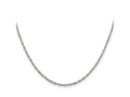 FJC Finejewelers 925 Sterling Silver Bright Cut Fancy Rolo Chain 18 Inches x 2.25 mm
