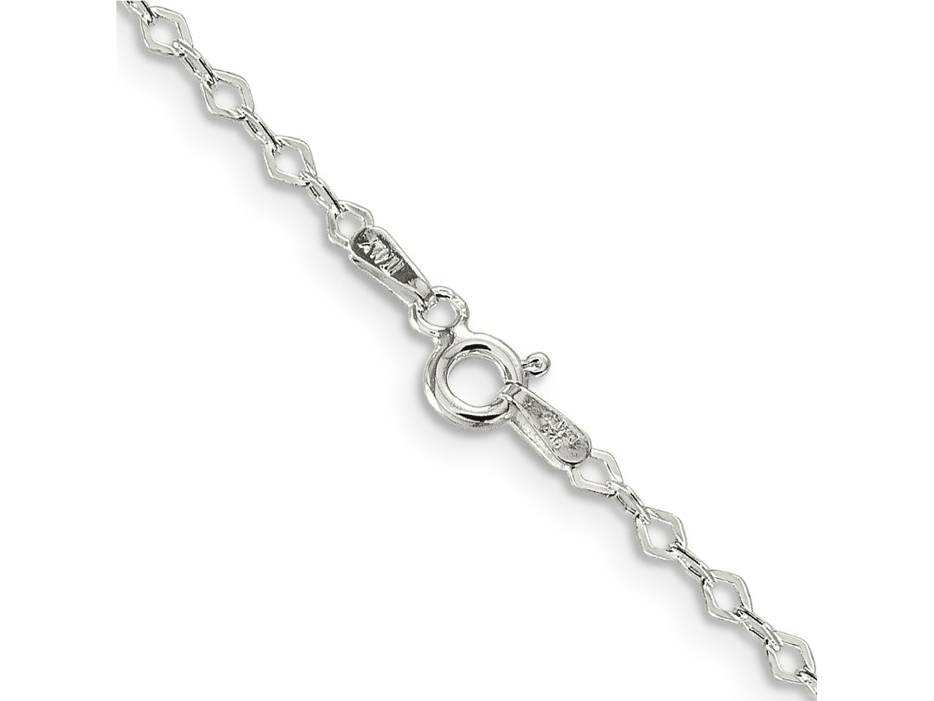 FJC Finejewelers 925 Sterling Silver Bright Cut Fancy Rolo Chain Bracelet 7 Inches x 2.25 mm