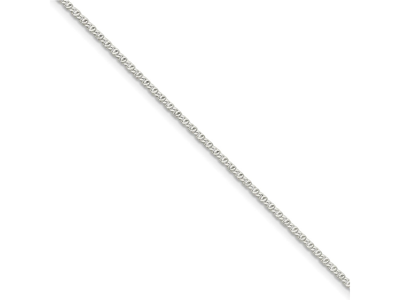 FJC Finejewelers 925 Sterling Silver Fancy Anchor Chain Bracelet 7 Inches x 2 mm
