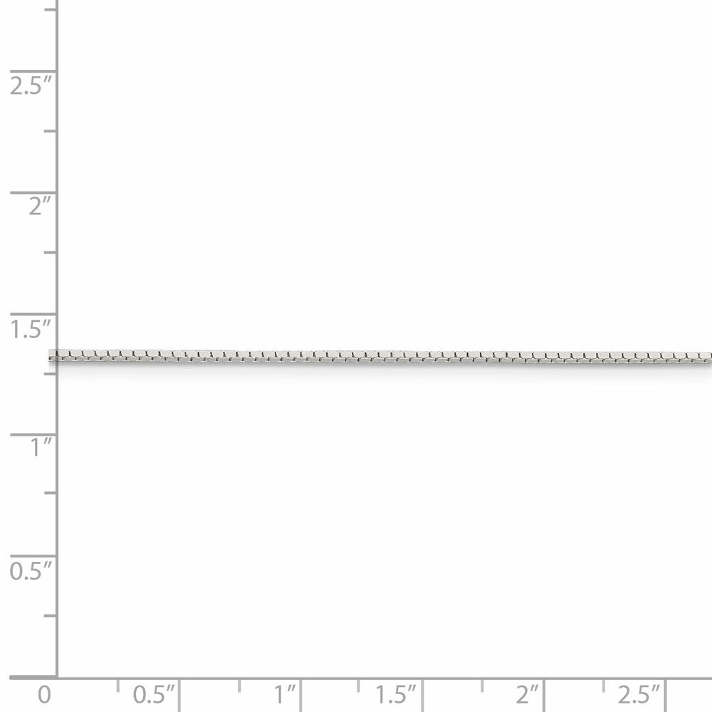 FJC Finejewelers 925 Sterling Silver Mirror Box Chain 24 Inches x 1 mm