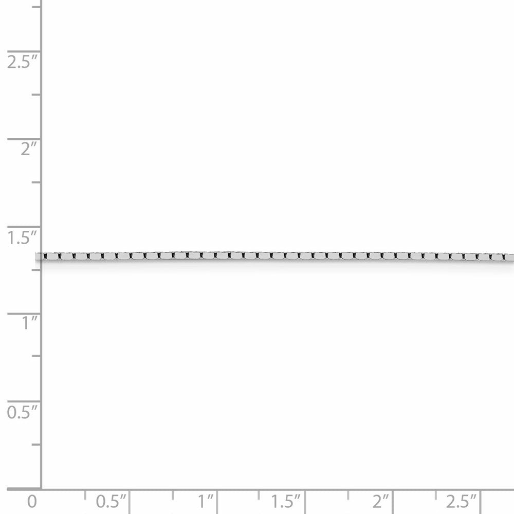FJC Finejewelers 925 Sterling Silver Mirror Box Chain 24 Inches x 1.25 mm