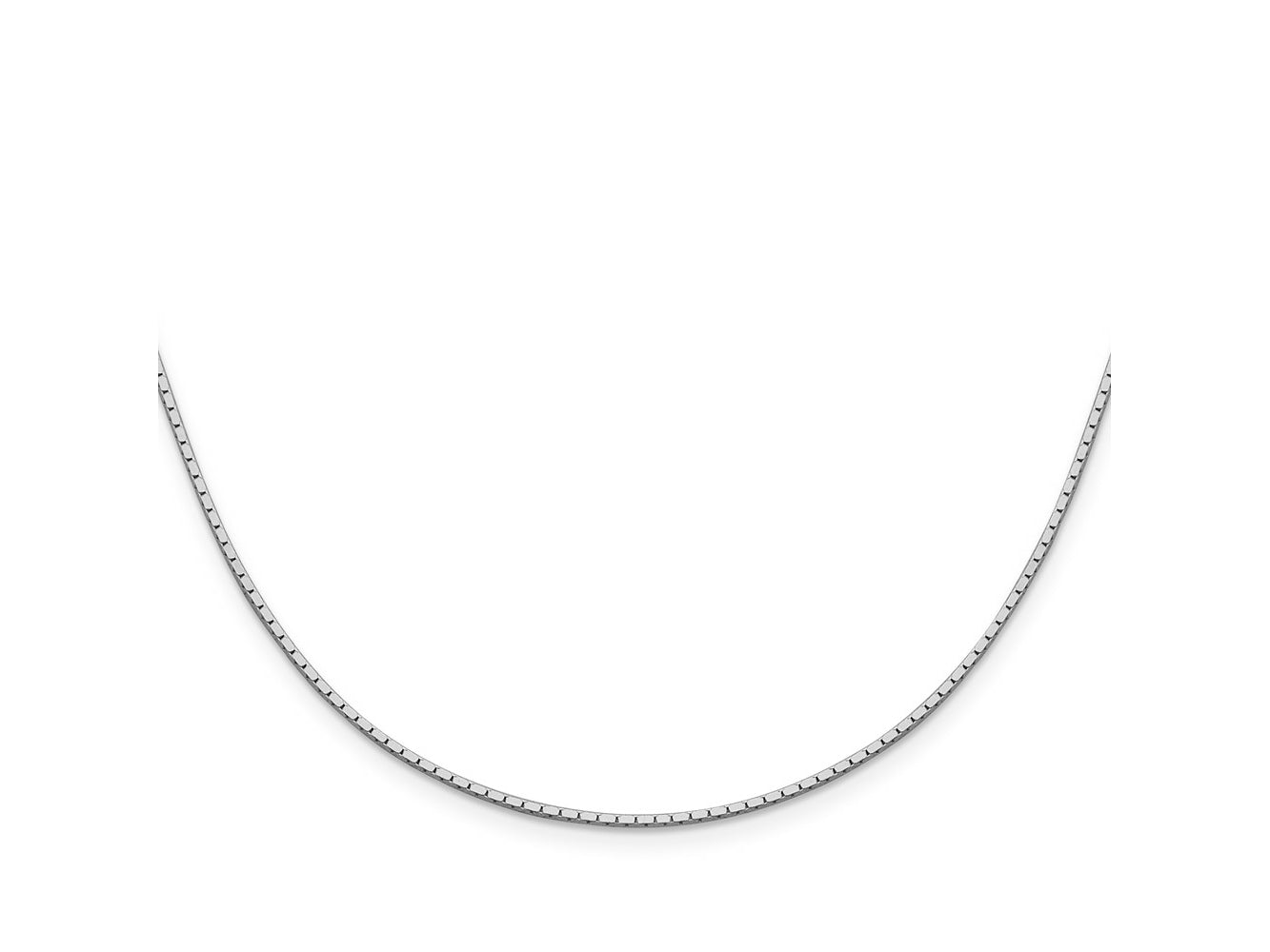 FJC Finejewelers 925 Sterling Silver Mirror Box Chain 24 Inches x 1.25 mm