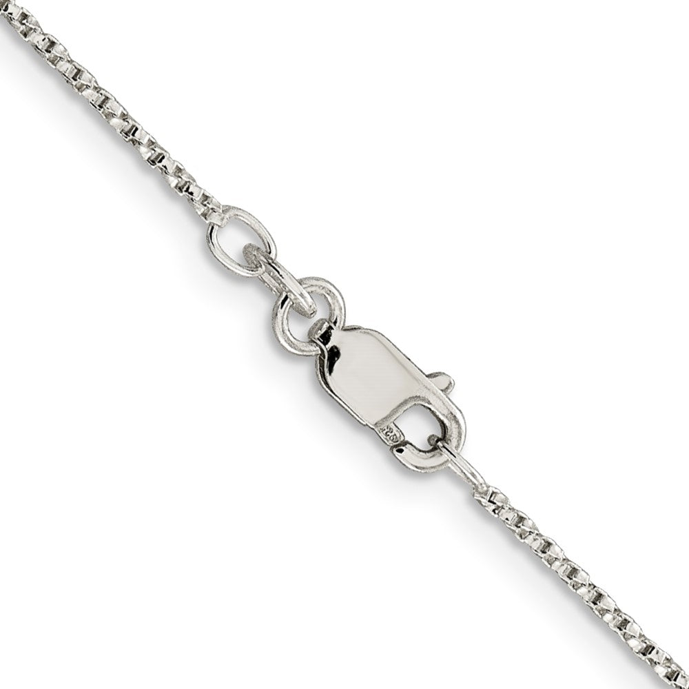 FJC Finejewelers 925 Sterling Silver Twisted Box Chain 22 Inches x 1.25 mm