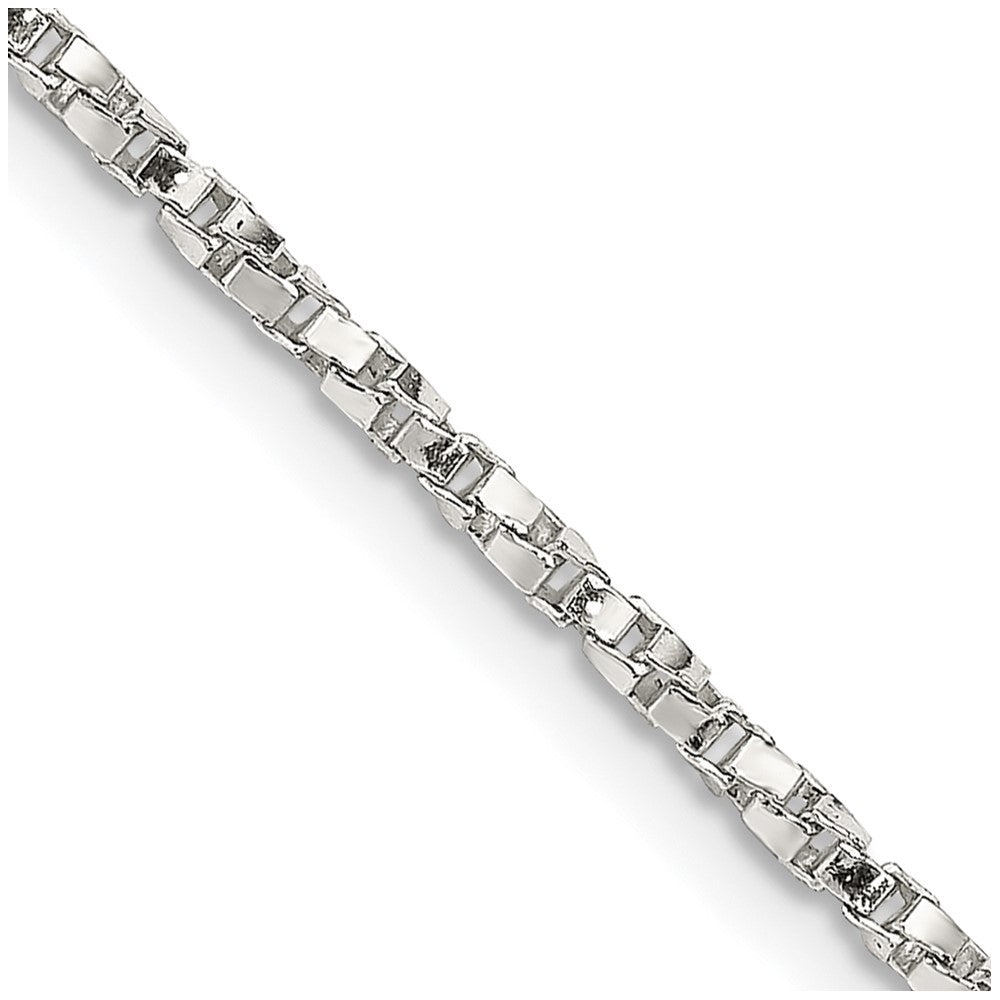 FJC Finejewelers 925 Sterling Silver Twisted Box Chain 26 Inches x 1.75 mm