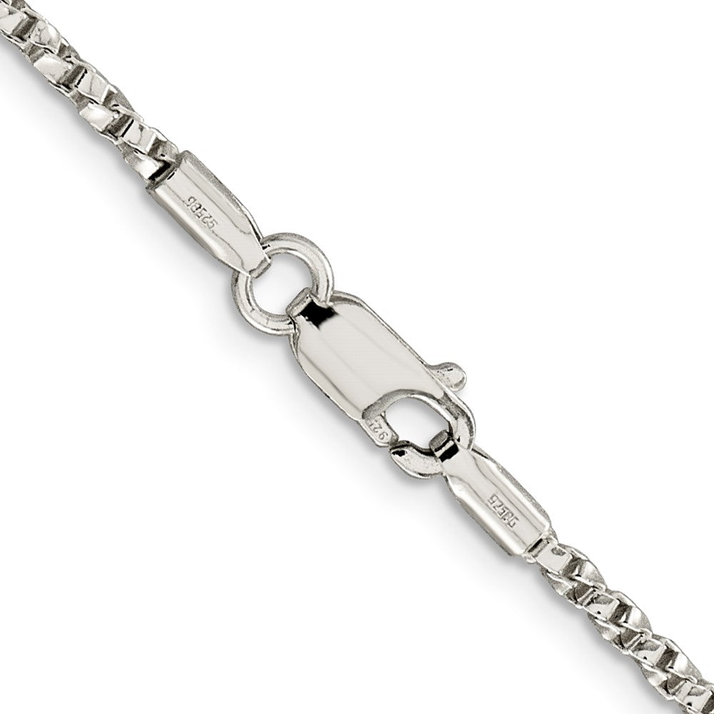FJC Finejewelers 925 Sterling Silver Twisted Box Chain 22 Inches x 2.25 mm