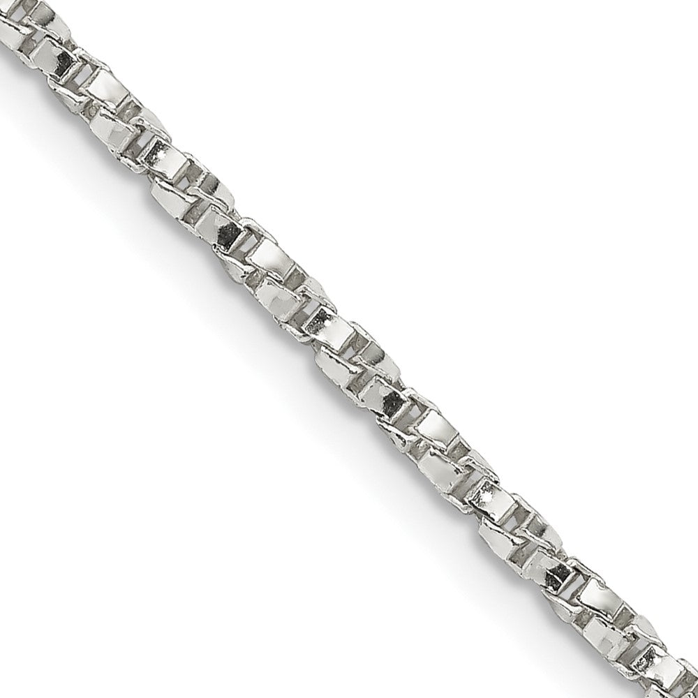 FJC Finejewelers 925 Sterling Silver Twisted Box Chain 26 Inches x 2.25 mm