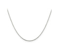 FJC Finejewelers 925 Sterling Silver Bright Cut Mirror Box Chain 24 Inches x 0.6 mm