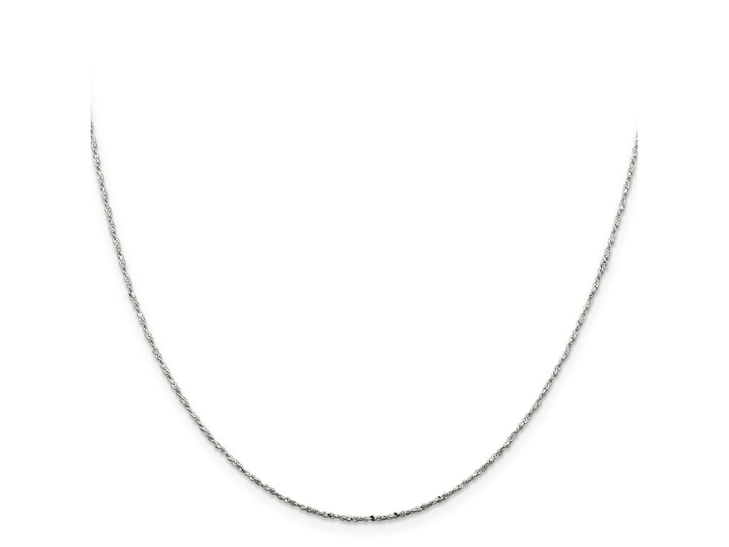 FJC Finejewelers 925 Sterling Silver Twisted Serpentine Chain 22 Inches x 1 mm