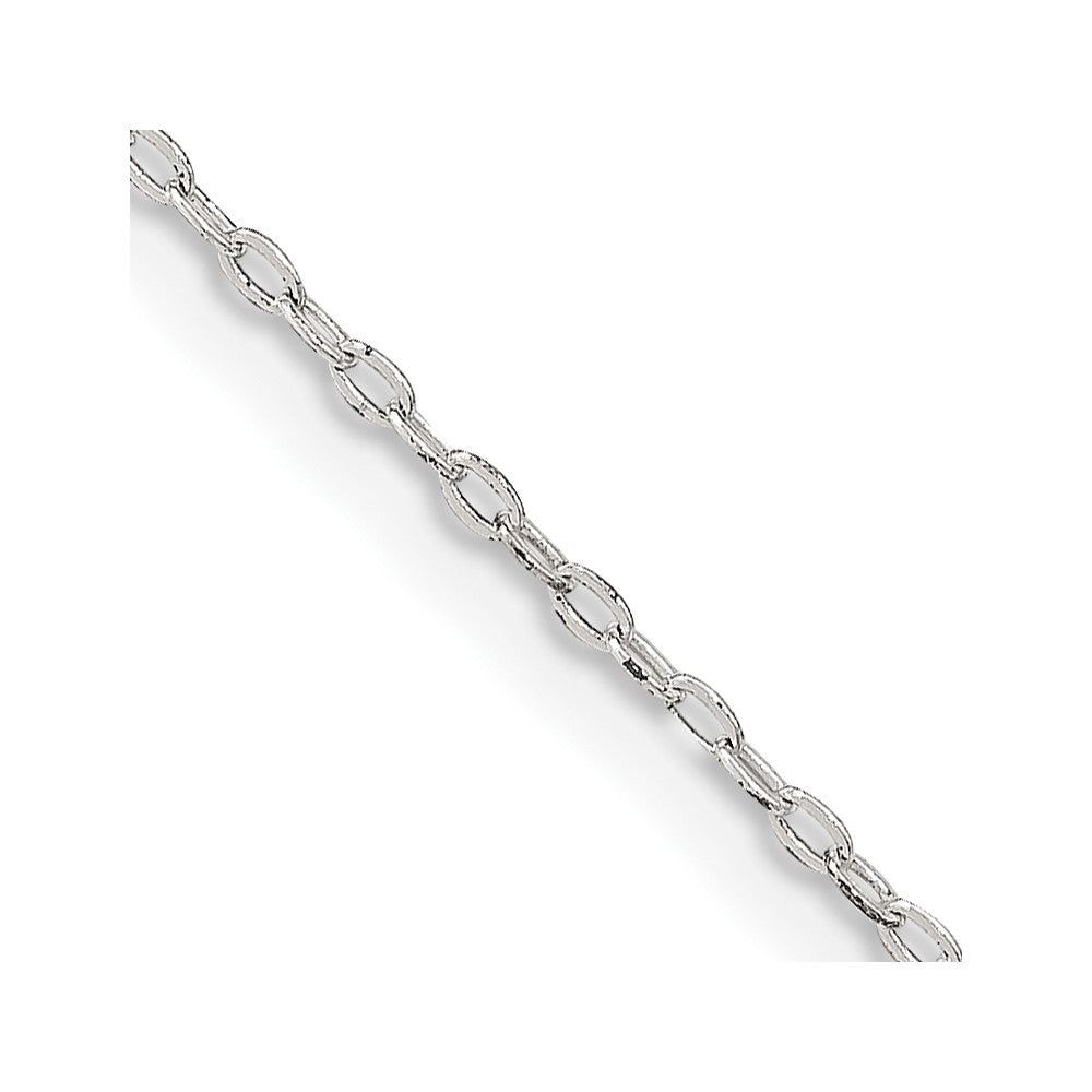 FJC Finejewelers 925 Sterling Silver Flat Oval Cable Chain 14 Inches x 1.4 mm