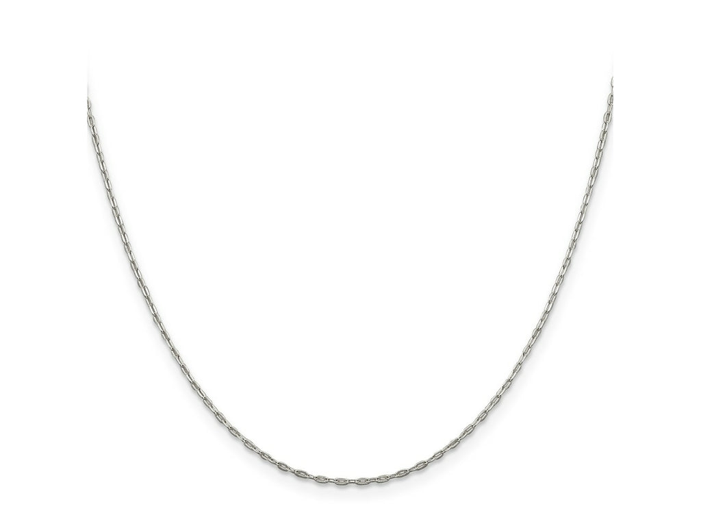 FJC Finejewelers 925 Sterling Silver Flat Oval Cable Chain 14 Inches x 1.4 mm