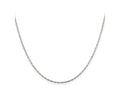FJC Finejewelers 925 Sterling Silver Flat Oval Cable Chain 14 Inches x 1.4 mm