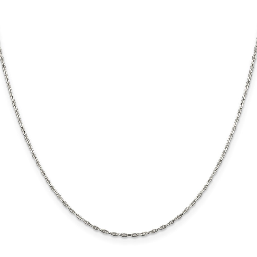 FJC Finejewelers 925 Sterling Silver Flat Oval Cable Chain 20 Inches x 1.4 mm