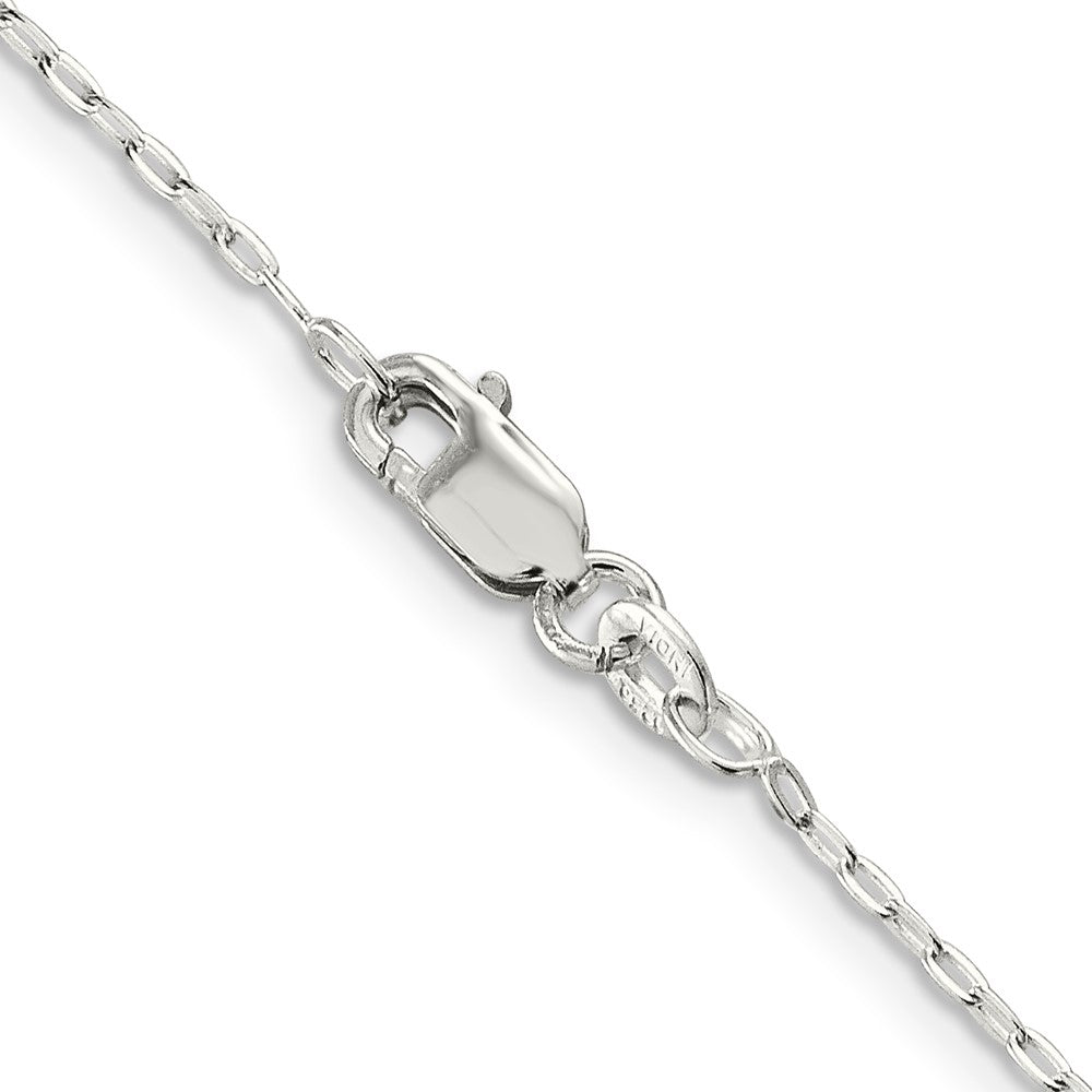 FJC Finejewelers 925 Sterling Silver Flat Oval Cable Chain 36 Inches x 1.4 mm