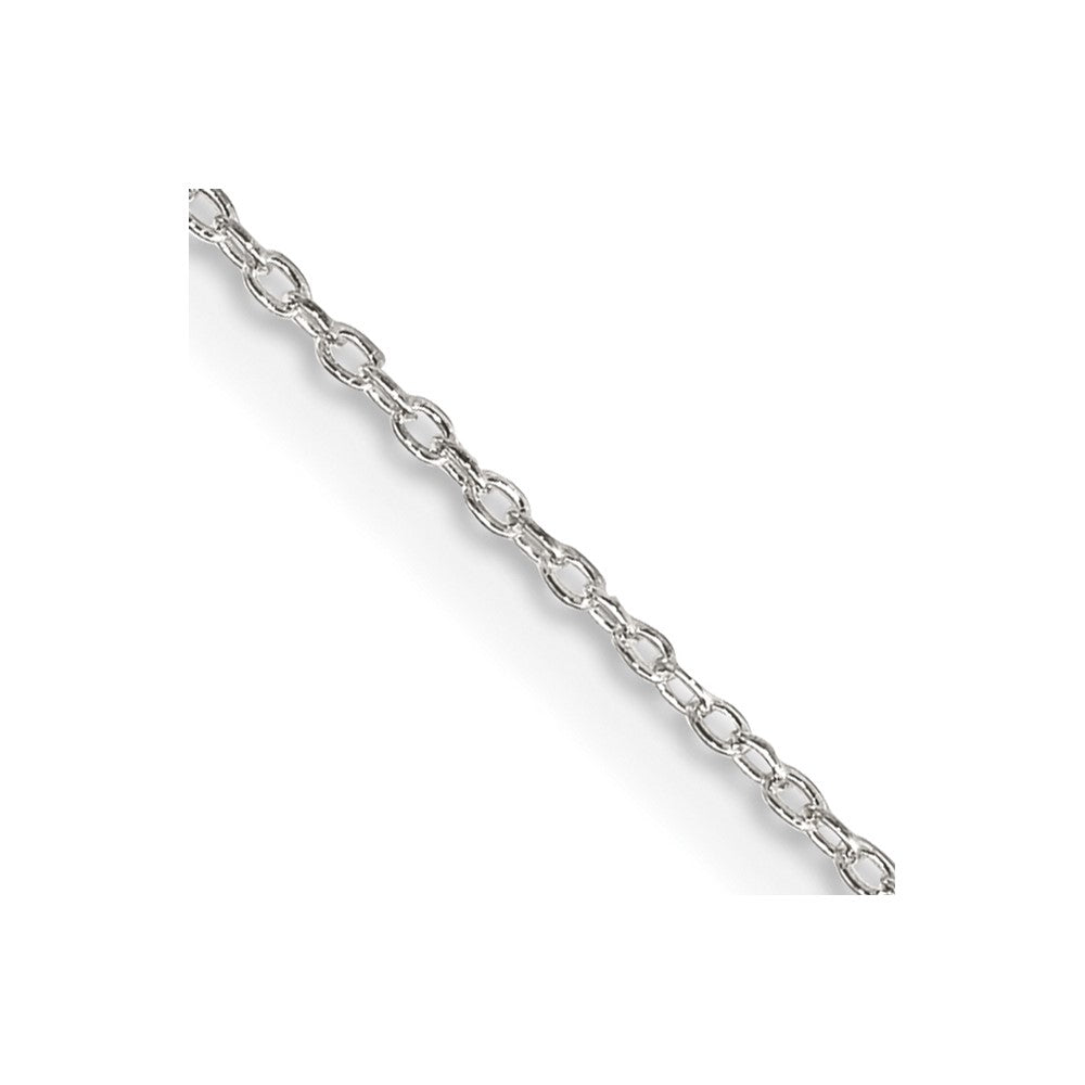 FJC Finejewelers 925 Sterling Silver 1.10mm Forzantina Cable Chain 14 Inches x 1.1 mm