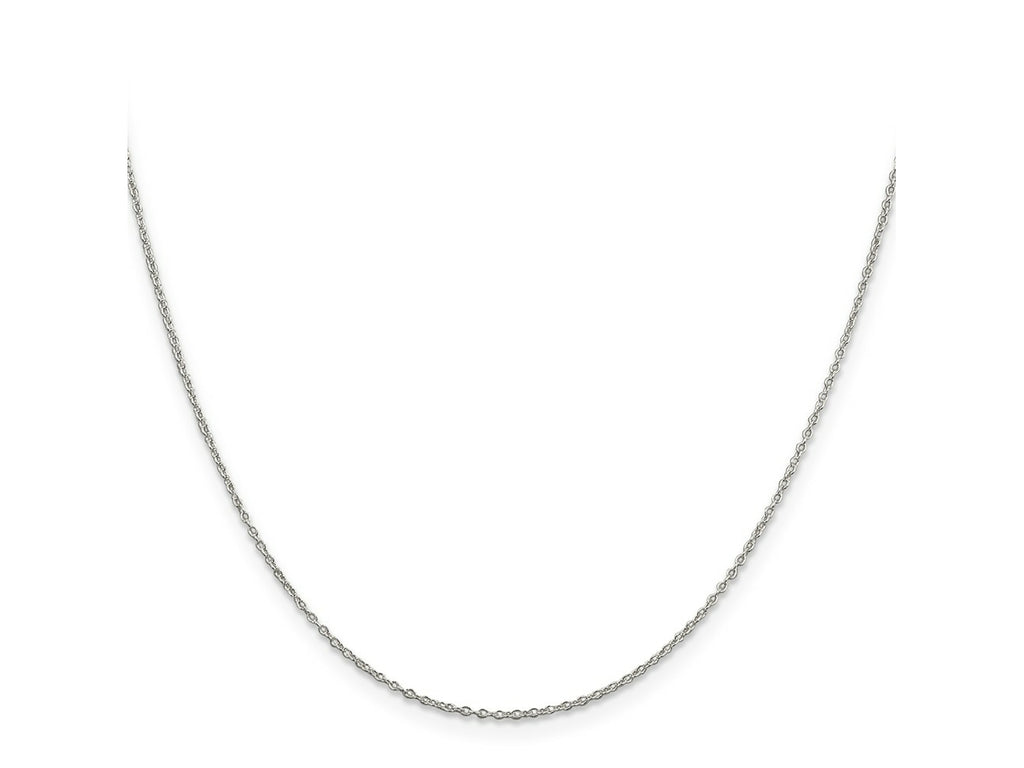 FJC Finejewelers 925 Sterling Silver 1.10mm Forzantina Cable Chain 18 Inches x 1.1 mm
