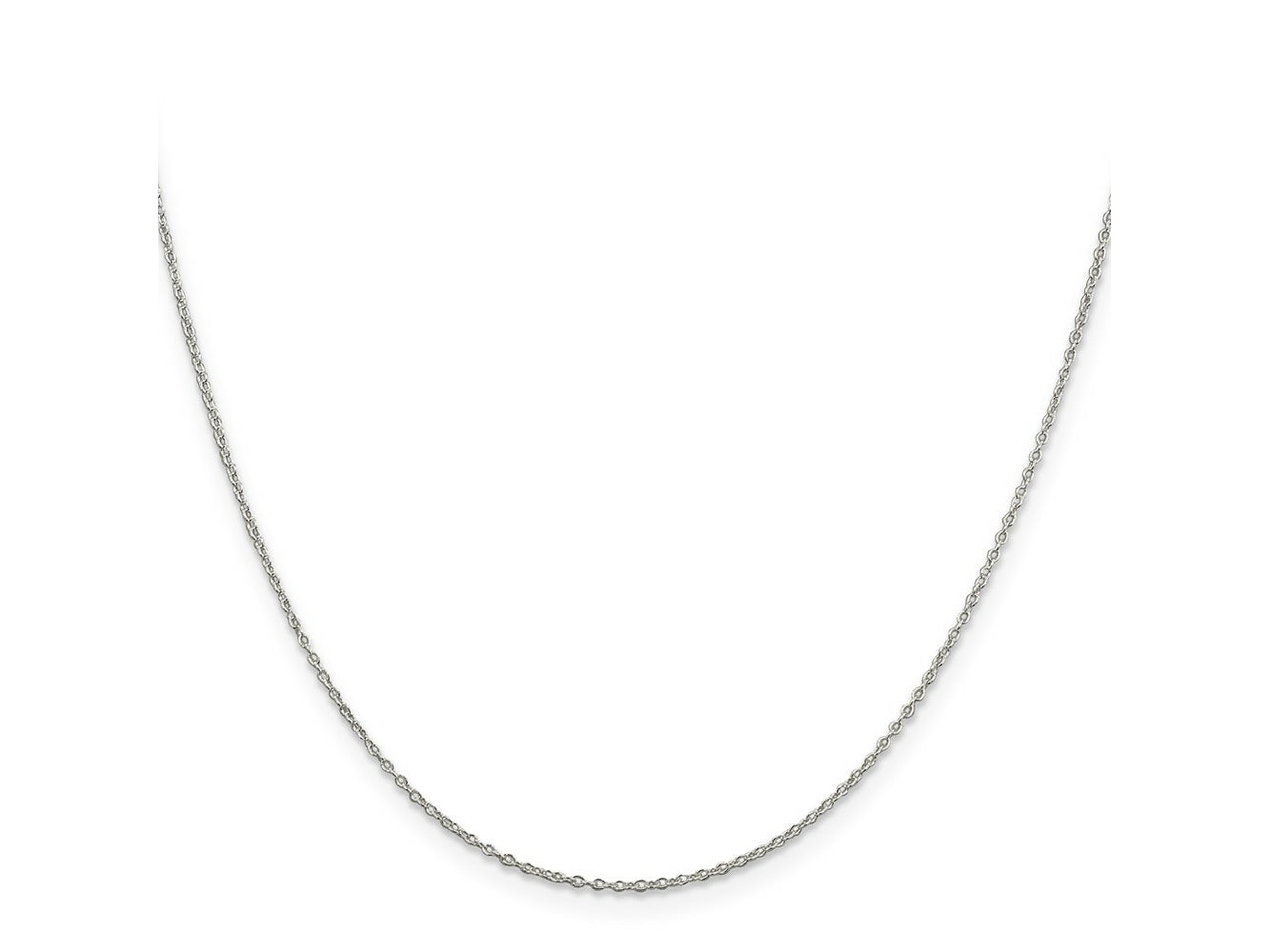 FJC Finejewelers 925 Sterling Silver 1.10mm Forzantina Cable Chain 24 Inches x 1.1 mm