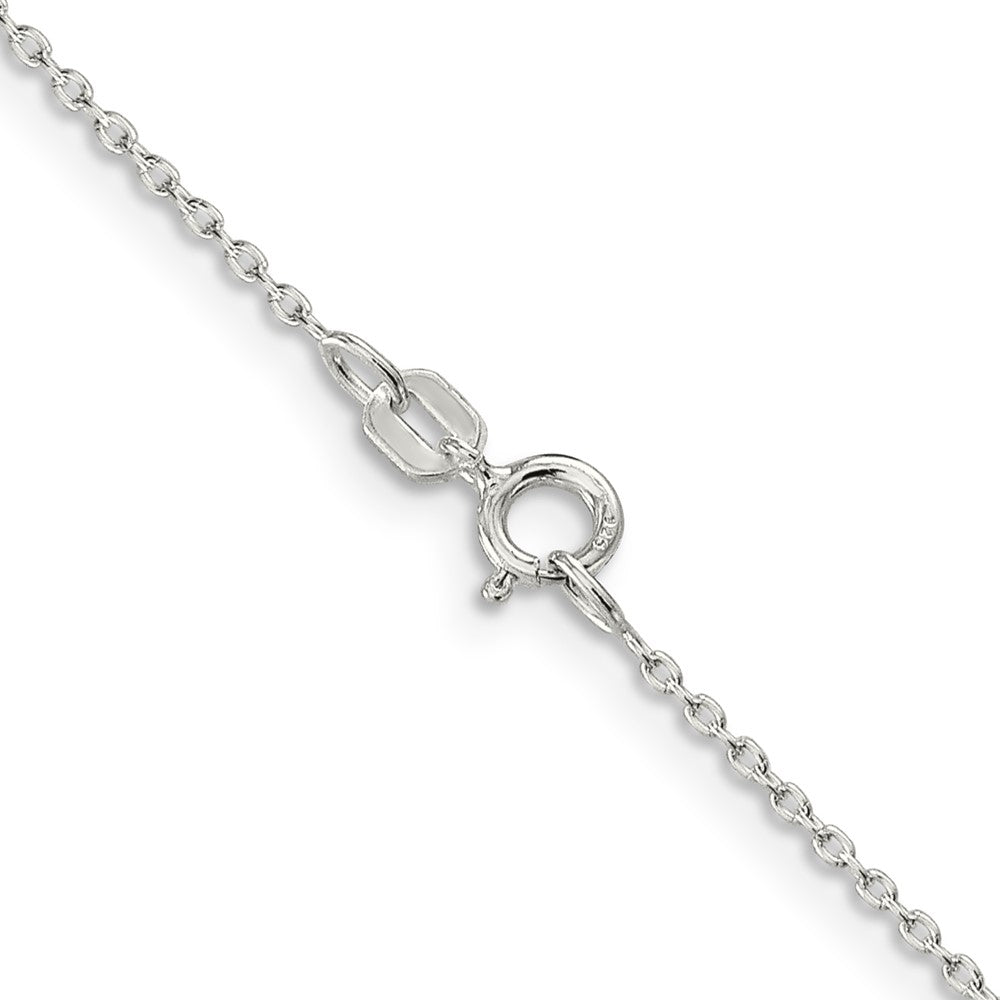 FJC Finejewelers 925 Sterling Silver Forzantina Cable Chain 18 Inches x 1.3 mm