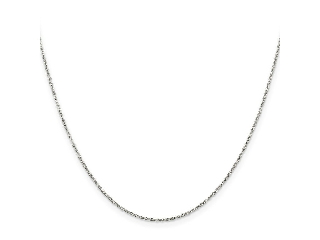 FJC Finejewelers 925 Sterling Silver 1.30mm Forzantina Cable Chain 20 Inches x 1.3 mm