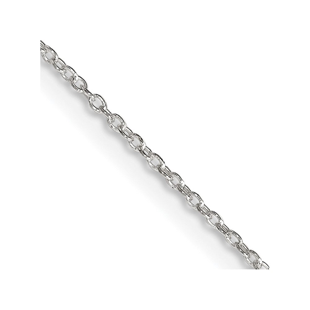 FJC Finejewelers 925 Sterling Silver 1.30mm Forzantina Cable Chain 26 Inches x 1.3 mm