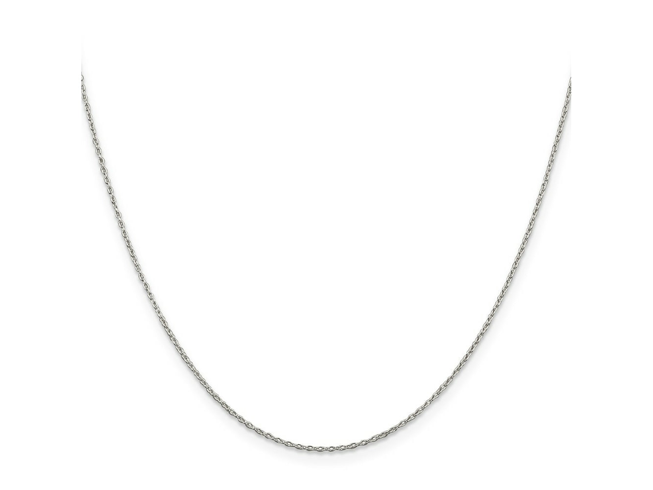 FJC Finejewelers 925 Sterling Silver 1.30mm Forzantina Cable Chain 26 Inches x 1.3 mm