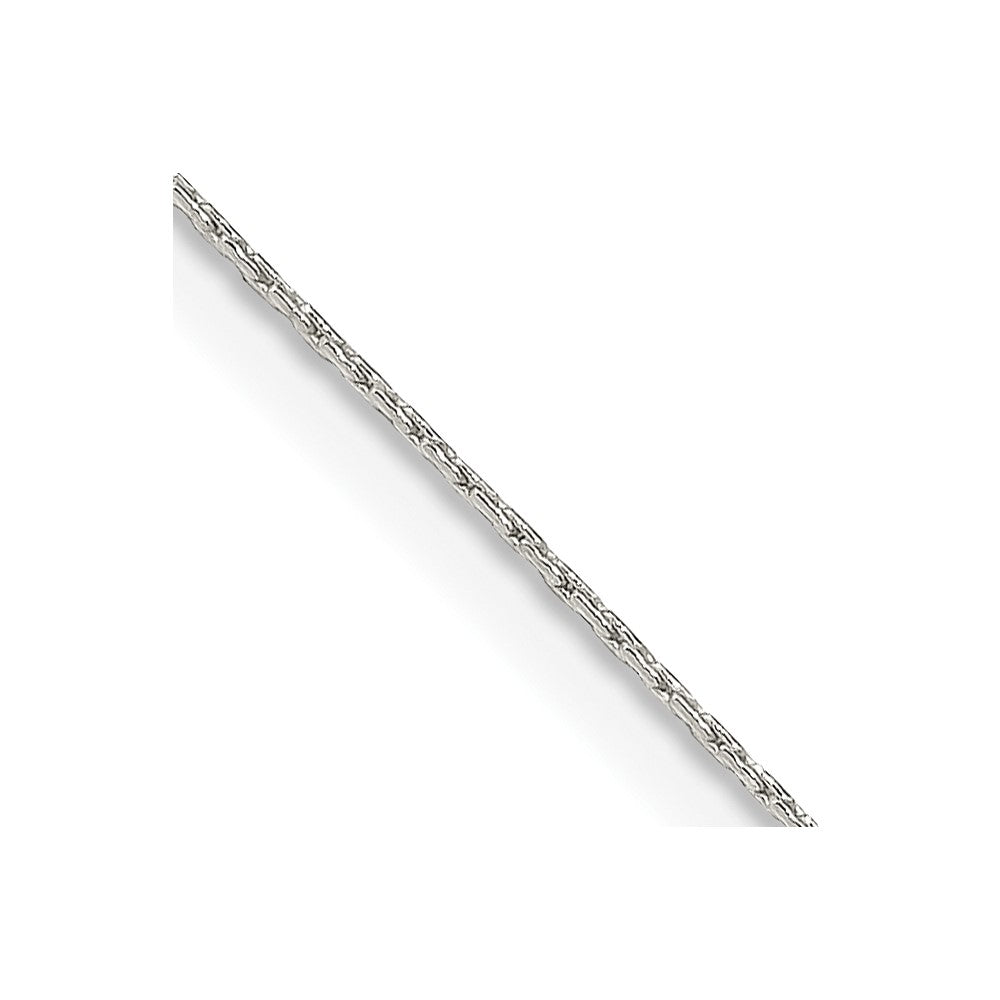FJC Finejewelers 925 Sterling Silver Oval Box Chain 24 Inches x 0.6 mm